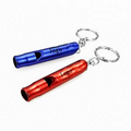 Aluminum Whistle and Key Chain
